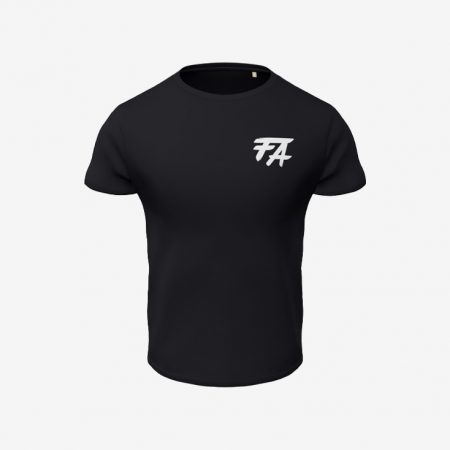 Tee-shirt manches courtes noir FA